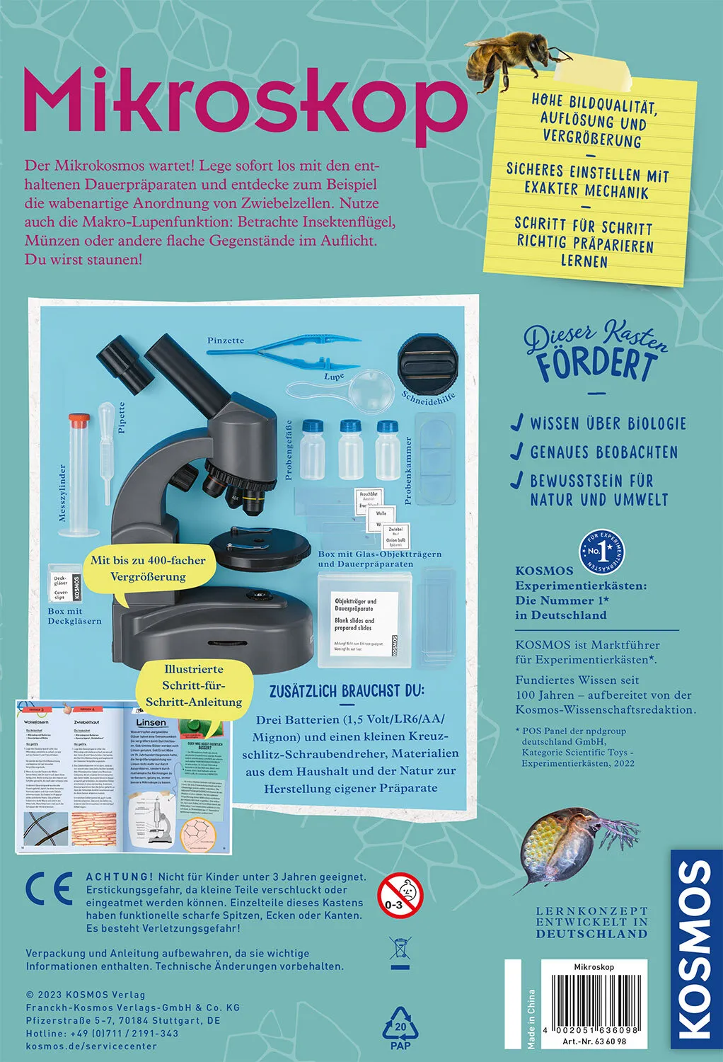 Kosmos 33414758 Wissenschafts-Bausatz & -Spielzeug für Kinder – Bild 2