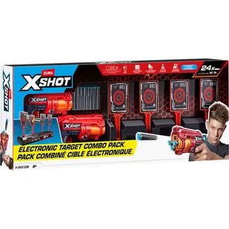 XSHOT Interaktive Zielscheibe & Fury 4 2er Pack, Dartblaster XSHOT Interaktive Zielscheibe & Fury 4 2er Pack, Dartblaster