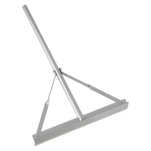 VEVOR Teerverteiler 508 mm, Teerschieber aus Alu, Splittschieber mit 1510 mm Griff, Asphaltrechen-Werkzeug zum Einebnen von Asphalt und Land, Betonpflasterung, Sandglättung, keine Zähne – Bild 10