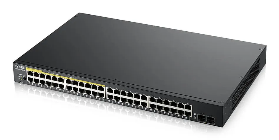 Zyxel GS1900-48HPv2 Managed L2 Gigabit Ethernet (10/100/1000) Power over Ethernet (PoE) Schwarz – Bild 3
