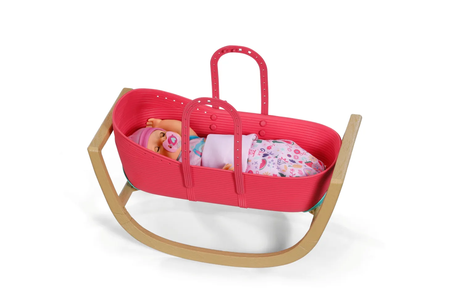 BABY born 3 in 1 Pinplay Bassinet Puppenbett/Kinderbett – Bild 5
