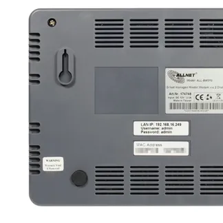 ALLNET Punkt-zu-Punkt Modem g.fast via 2-Draht managed Master „ALL-BM310“ ALLNET Punkt-zu-Punkt Modem g.fast via 2-Draht managed Master „ALL-BM310“