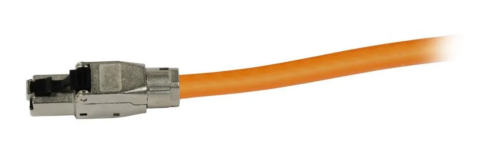 TP-Stecker TP, Feldkonfektionierbar, CAT6A, RJ45, Werkzeuglos, kurz, Synergy 21, – Bild 2