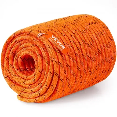 VEVOR Arborist Baumkletterseil doppelt geflochten Polyester 1,27 cm x 67 m – Bild 9