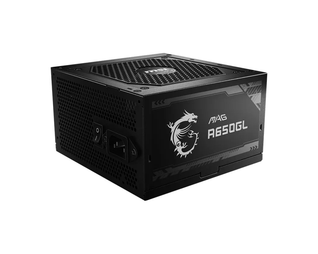 MSI MAG A650GL Netzteil 650 W 20+4 pin ATX ATX Schwarz – Bild 3
