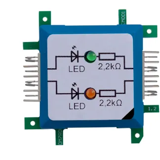 ALLNET Brick’R’knowledge LED dual grün & orange Signal durchverbunden ALLNET Brick’R’knowledge LED dual grün & orange Signal durchverbunden