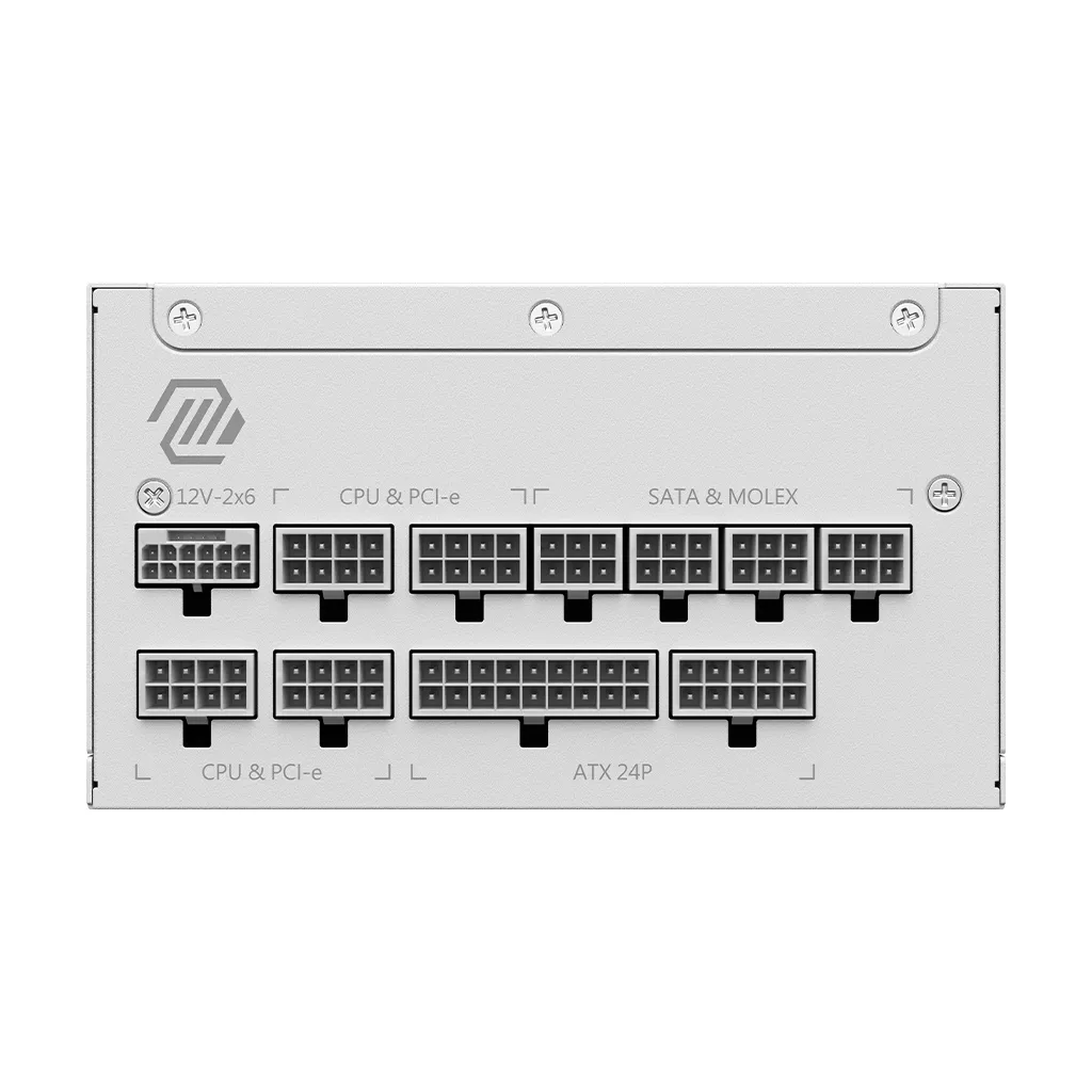 MSI MAG A1000GL PCIE5 WHITE Netzteil 1000 W 24-pin ATX ATX Weiß – Bild 7