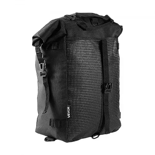 VEVOR Motorradhecktasche Rücksitztasche (30 L) mit wasserfester Regenabdeckung, Motorrad-Gepäckaufbewahrung, Gepäckträgertasche mit Schultergurt universell passende Heckträger Motorradgepäck – Bild 9