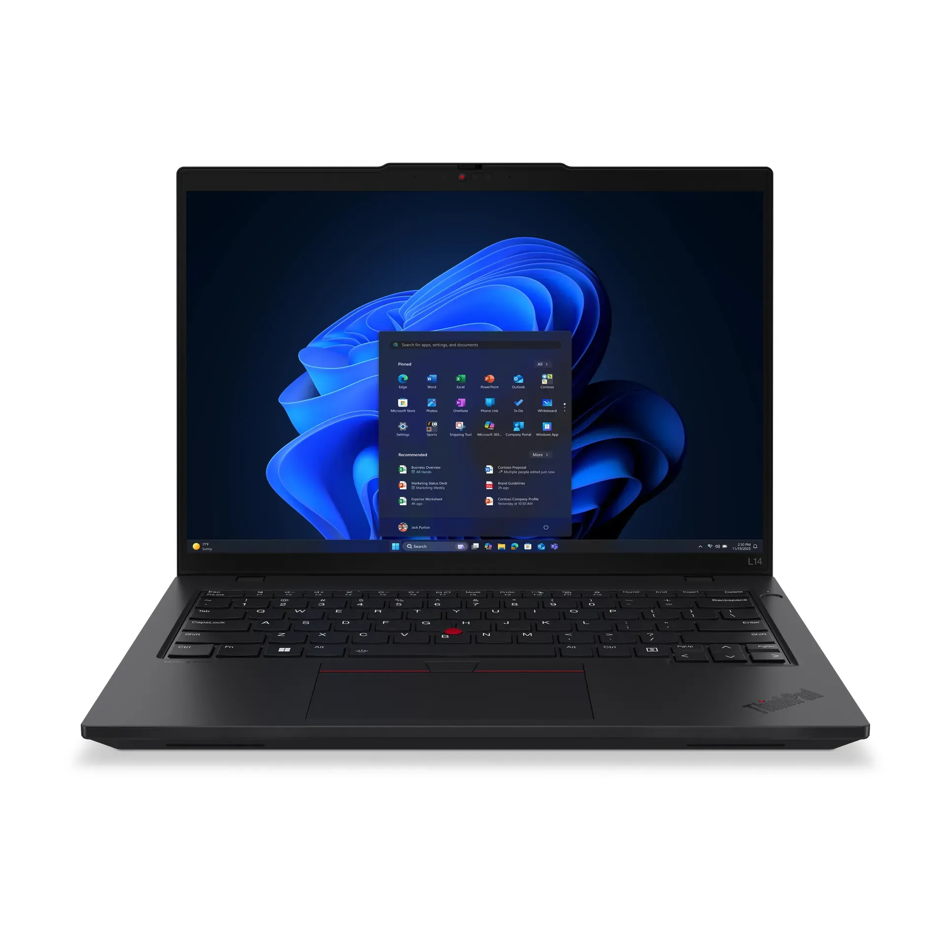 Lenovo ThinkPad L14 Gen 6 (AMD) AMD Ryzen™ 7 250 Laptop 35,6 cm (14″) WUXGA 16 GB DDR5-SDRAM 512 GB SSD Wi-Fi 7 (802.11be) Windows 11 Pro Deutsch Schwarz Lenovo ThinkPad L14 Gen 6 (AMD) AMD Ryzen™ 7 250 Laptop 35,6 cm (14″) WUXGA 16 GB DDR5-SDRAM 512 GB SSD Wi-Fi 7 (802.11be) Windows 11 Pro Deutsch Schwarz
