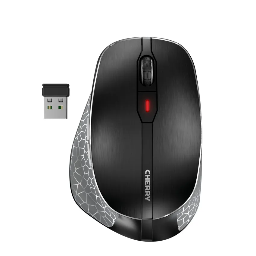 CHERRY MW 8C ERGO Maus rechts RF Wireless + Bluetooth Optisch 3000 DPI CHERRY MW 8C ERGO Maus rechts RF Wireless + Bluetooth Optisch 3000 DPI