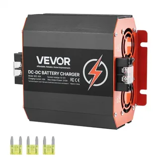 VEVOR 12 V 30 A DC/DC-Batterieladegerät, 375 W, Ladegerät für Blei-Säure-, Lithium-, AGM-, GEL- & Nassbatterien, intelligentes mehrstufiges Laden, für Wohnmobile, Nutzfahrzeuge, Boote, Yachten VEVOR 12 V 30 A DC/DC-Batterieladegerät, 375 W, Ladegerät für Blei-Säure-, Lithium-, AGM-, GEL- & Nassbatterien, intelligentes mehrstufiges Laden, für Wohnmobile, Nutzfahrzeuge, Boote, Yachten