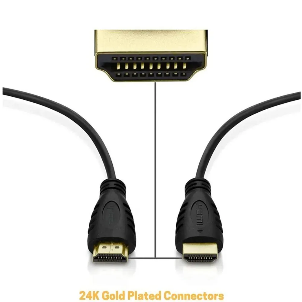 Techly ICOC HDMI2-4-030 HDMI-Kabel 3 m HDMI Typ A (Standard) Schwarz – Bild 5