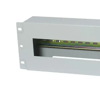 ALLNET 19″zbh. Schutzschalterleiste für Hutschiene/DIN-Rail Geräte, T61mm/3HE, Lichtgrau, Frontmontage, ALLNET 19″zbh. Schutzschalterleiste für Hutschiene/DIN-Rail Geräte, T61mm/3HE, Lichtgrau, Frontmontage,