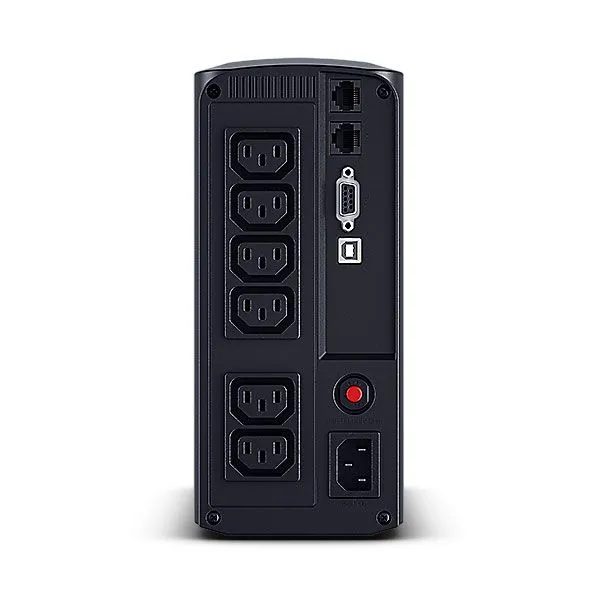 CyberPower USV, Value Pro-Serie, 1000VA/550W, Line-Interactive, USB/RS232, LCD, IEC C14 Kaltgeräte – Bild 3