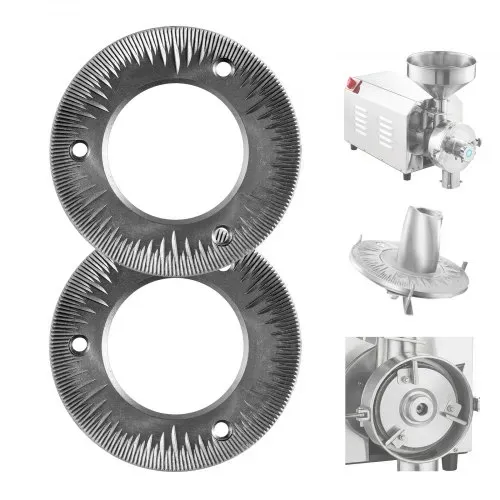 VEVOR Ersatz-Mahlscheiben 2er Set für VEVOR HN-2200 und HN-3000 Mais- und Gewürzmühlen, Mahlplatten für Trockenmahlung, Passend für Mais, Getreide & Gewürze, Trockenmahlscheiben aus Gusseisen VEVOR Ersatz-Mahlscheiben 2er Set für VEVOR HN-2200 und HN-3000 Mais- und Gewürzmühlen, Mahlplatten für Trockenmahlung, Passend für Mais, Getreide & Gewürze, Trockenmahlscheiben aus Gusseisen