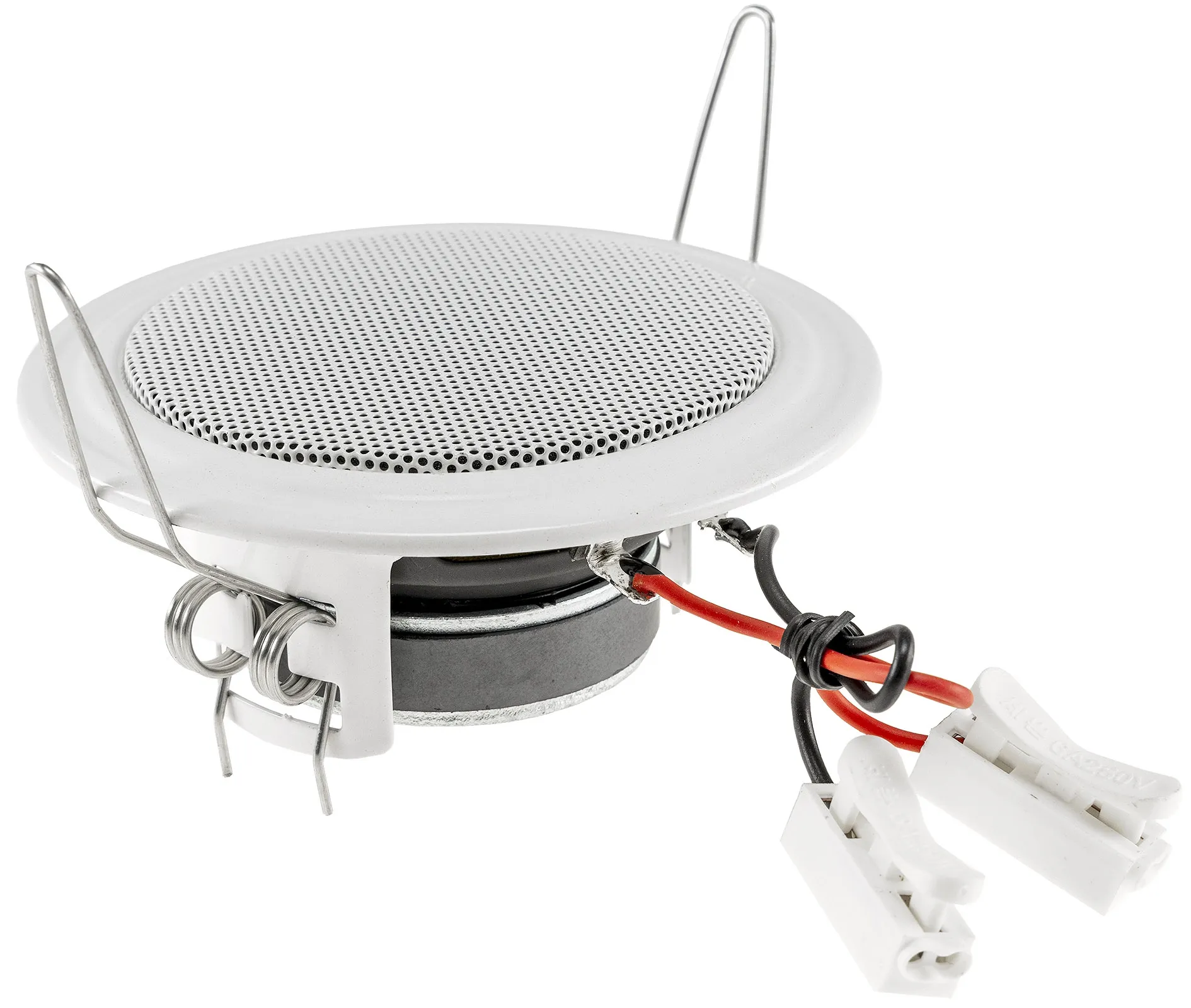 Einbaulautsprecher „CTE-11w“, weiß Ø 106mm, 45 Watt, 8 Ohm Einbaulautsprecher „CTE-11w“, weiß Ø 106mm, 45 Watt, 8 Ohm