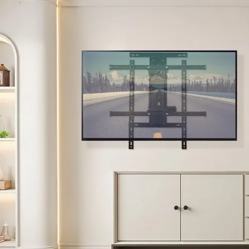 VEVOR motorisierte TV Wandhalterung Halterung für 813 bis 1651 mm Fernseher, elektrischer verstellbarer herunterklappbarer Ständer mit max. VESA 60 x 60 cm, passend für Fernseher bis zu 40 kg – Bild 7