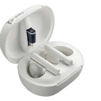 HP Poly Poly Voyager Free 60/60+ Weiße Ohrhörer (2 Stück) HP Poly Poly Voyager Free 60/60+ Weiße Ohrhörer (2 Stück)