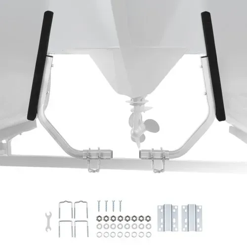 VEVOR Bootsanhängerführungen, 0-3 cm EinstellbareBreite Anhängerführung aus Hochfestem Stahl mit Dicken Stützplatten, Passend für Pontonanhänger mit Auflagen (L-Träger/Kasten/C-Profil) VEVOR Bootsanhängerführungen, 0-3 cm EinstellbareBreite Anhängerführung aus Hochfestem Stahl mit Dicken Stützplatten, Passend für Pontonanhänger mit Auflagen (L-Träger/Kasten/C-Profil)