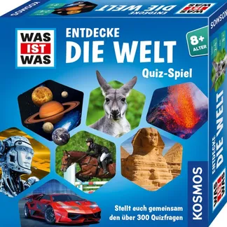 Kosmos WAS IST WAS – Entdecke die Welt Quiz-Spiel Kosmos WAS IST WAS – Entdecke die Welt Quiz-Spiel