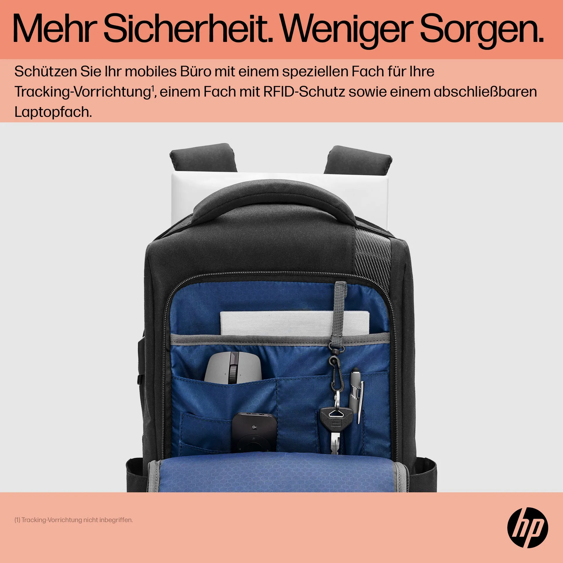 HP Renew Executive Laptop-Rucksack (16 Zoll) – Bild 3