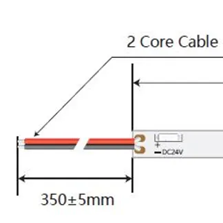 Synergy 21 LED Flex Strip 4020 – 60 NW DC24V 24W IP20 CRI>90 sideview Synergy 21 LED Flex Strip 4020 – 60 NW DC24V 24W IP20 CRI>90 sideview