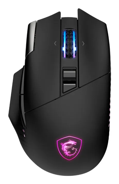 MSI S12-4301370-CLA Maus Gaming rechts RF Wireless + Bluetooth + USB Type-A Optisch 26000 DPI MSI S12-4301370-CLA Maus Gaming rechts RF Wireless + Bluetooth + USB Type-A Optisch 26000 DPI