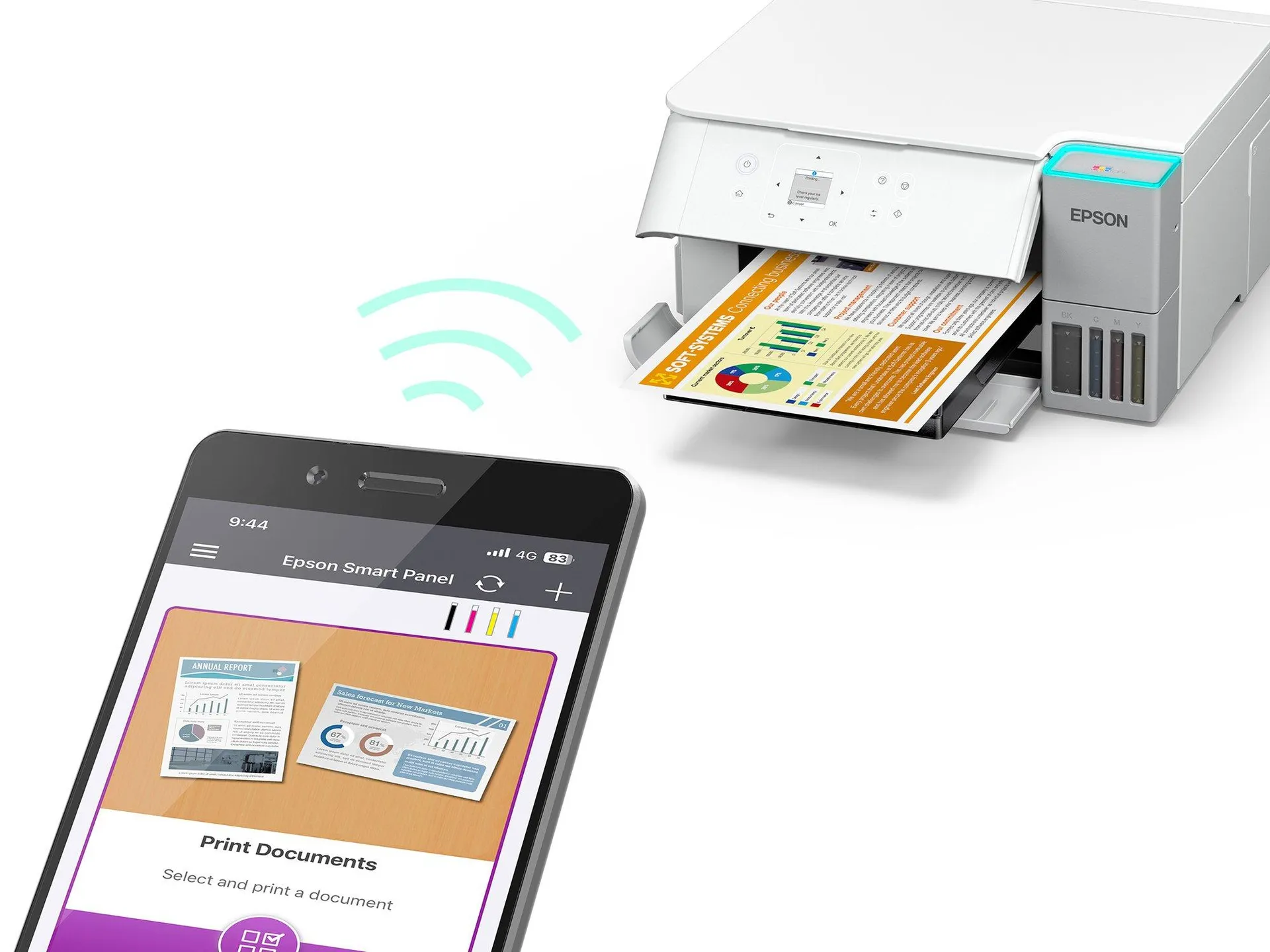 Epson EcoTank ET-2956 Tintenstrahl A4 4800 x 1200 DPI 33 Seiten pro Minute WLAN – Bild 6