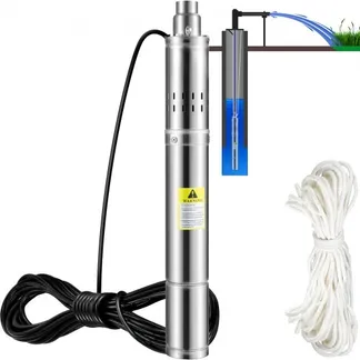 VEVOR 76mm Tiefbrunnenpumpe 550 W Brunnenpumpe max. Durchfluss 35 L/min Tauchpumpe max. Förderhöhe 108 m Tauchwasserpumpe sandbeständig VEVOR 76mm Tiefbrunnenpumpe 550 W Brunnenpumpe max. Durchfluss 35 L/min Tauchpumpe max. Förderhöhe 108 m Tauchwasserpumpe sandbeständig