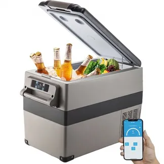 VEVOR Auto Kühlschrank 45L Kompressorkühlbox für Boot LKW Auto usw. Tragbarer kleiner Kühlschrank 60W VEVOR Auto Kühlschrank 45L Kompressorkühlbox für Boot LKW Auto usw. Tragbarer kleiner Kühlschrank 60W