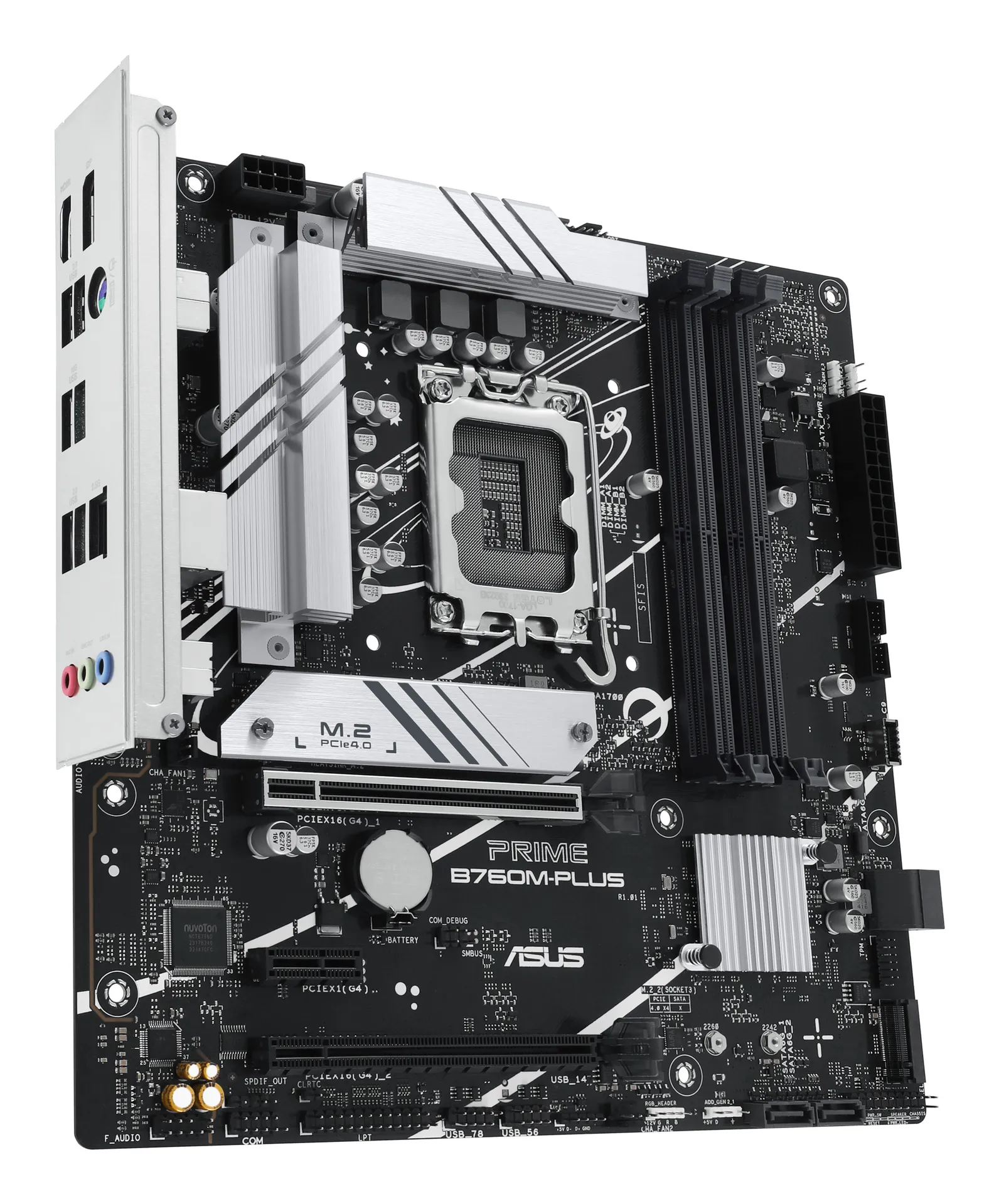 ASUS PRIME B760M-PLUS Intel B760 LGA 1700 micro ATX – Bild 3