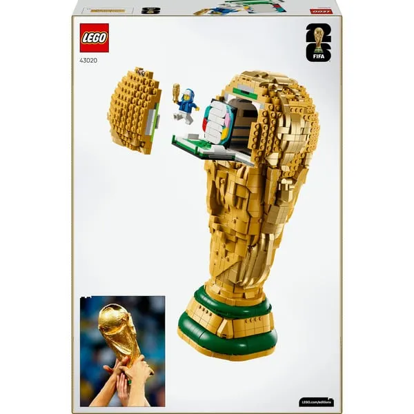 43020 Editions Sports Offizieller Pokal der FIFA Fußball-Weltmeisterschaft, Konstruktionsspielzeug – Bild 5