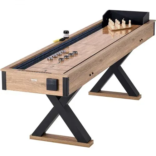 VEVOR Shuffleboard-Tisch 2 in 1 Shuffleboard Bowling-Kombispiel-Set 274cm – Bild 10