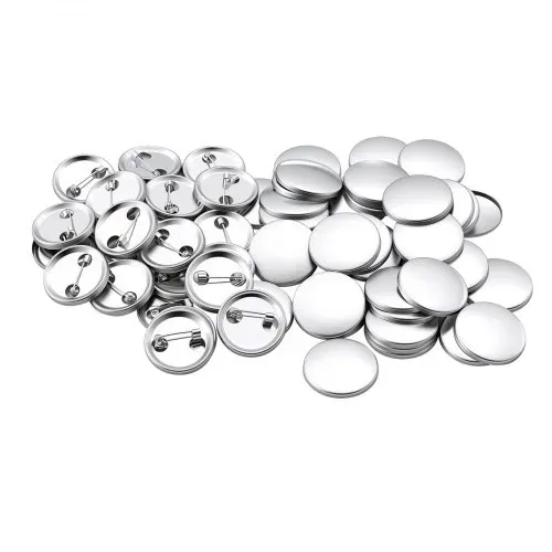 VEVOR Buttonrohlinge 200-tlg. 58mm für Buttonmaschine mit Sicherheitsnadel, Transparente Mylar-Folie & Runde Blanko-Papiere für DIY-Projekte zu Hause Schulveranstaltungen & Individuelle Studios – Bild 10