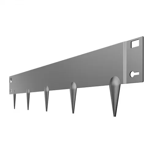 VEVOR Rasenkante 5er-Pack, Beeteinfassung 990x181 mm, Metall-Beetumrandung, biegbare Beetumrandung, robuste Gartenpalisade, einfach zu installieren, Blumenbeet-Gartenweg-Teiler, dunkelgrau – Bild 9