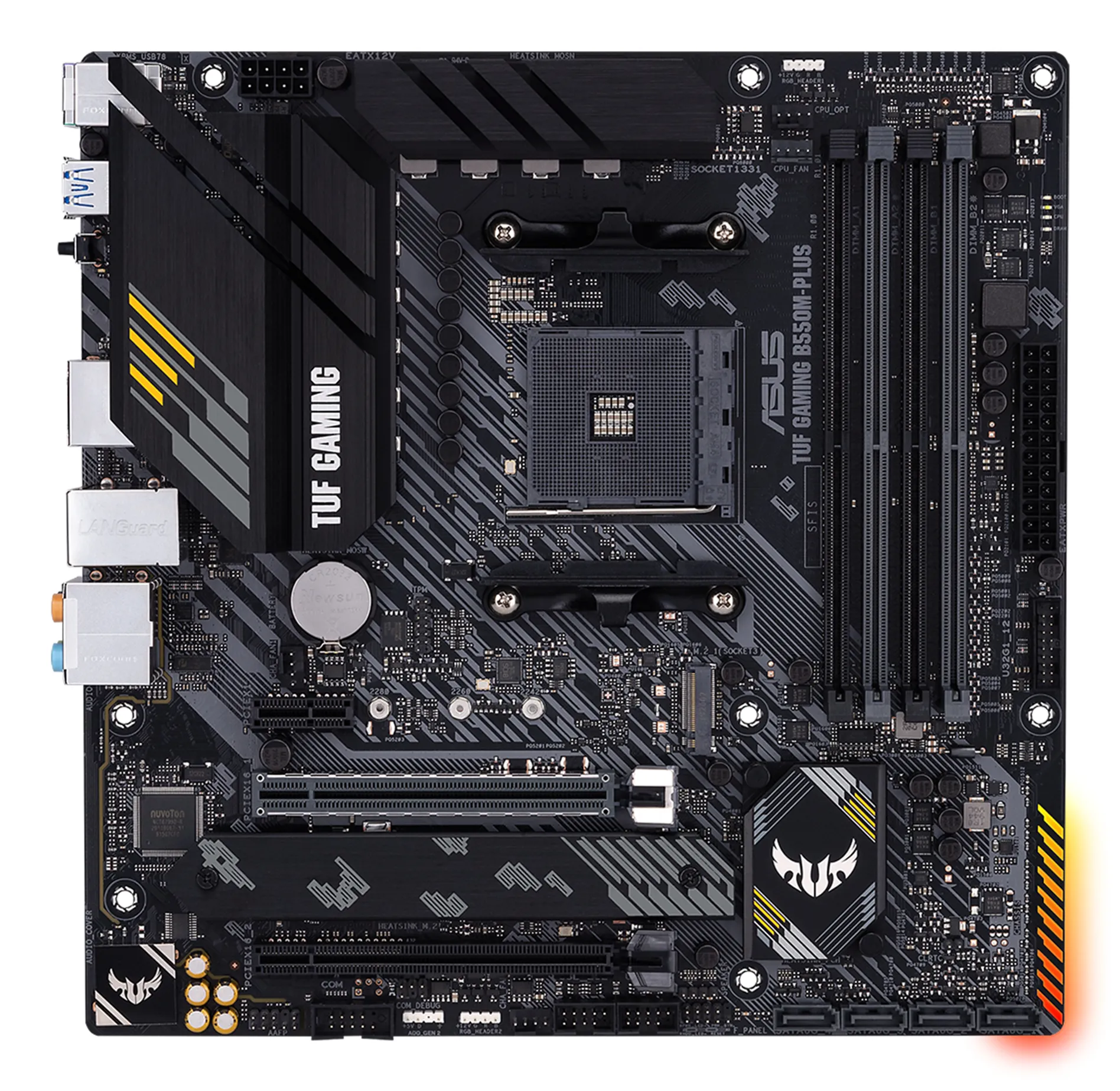 ASUS TUF GAMING B550M PLUS AMD B550 Sockel AM4 micro ATX ASUS TUF GAMING B550M PLUS AMD B550 Sockel AM4 micro ATX