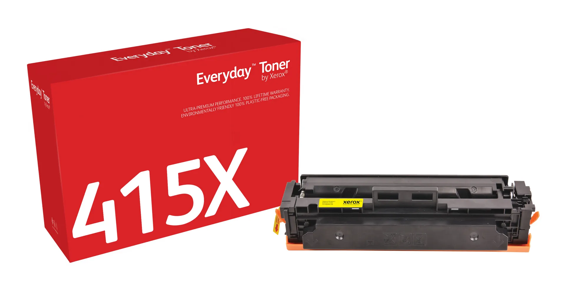 Everyday™ Gelb Tonermodul von Xerox kompatibel mit HP 415X (W2032X), Hohe Kapazität Everyday™ Gelb Tonermodul von Xerox kompatibel mit HP 415X (W2032X), Hohe Kapazität