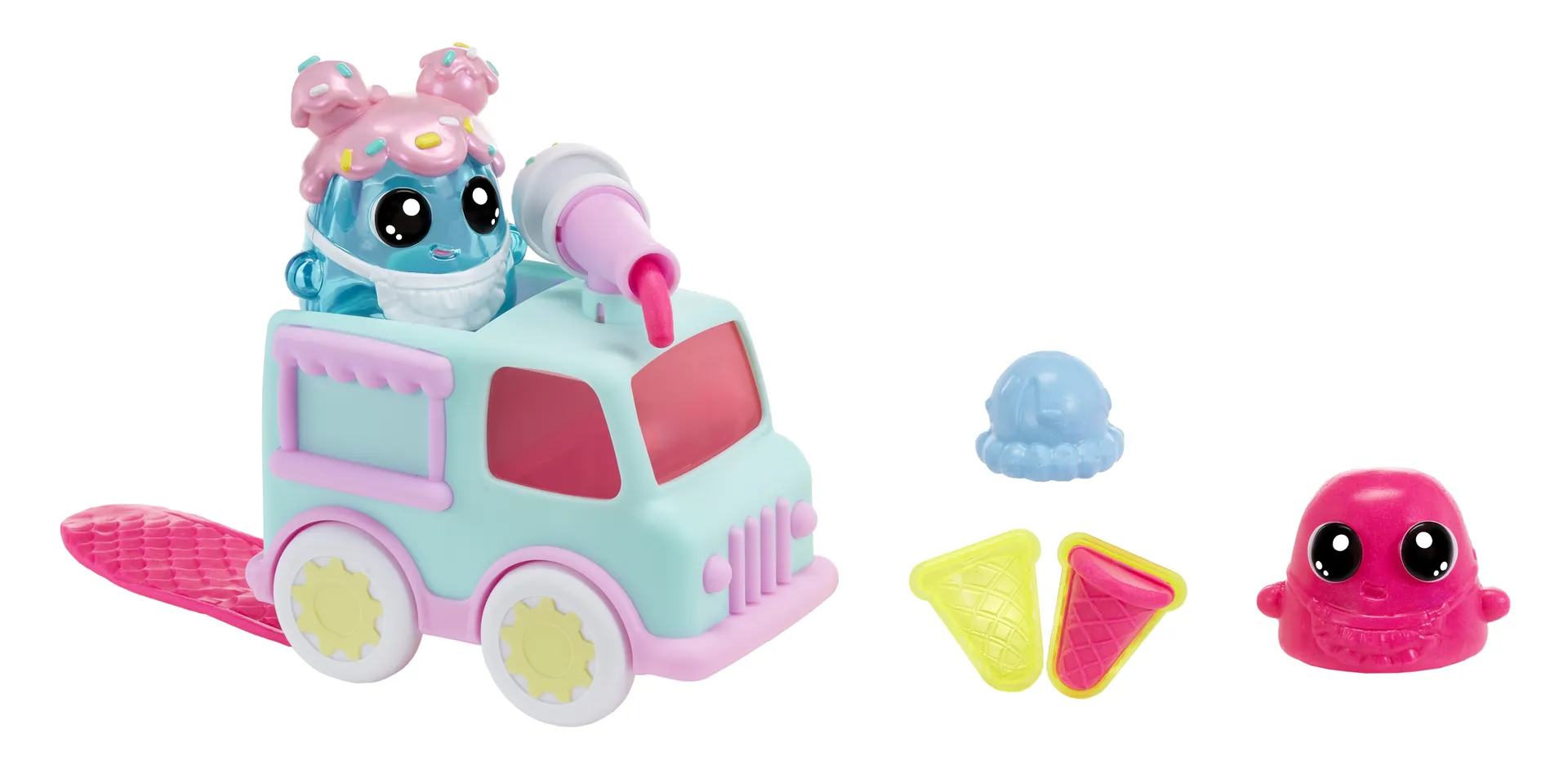 MGA Entertainment DohKins Ice Cream Truck & Baker Knetmasse-Spielset 192 g Mehrfarbig – Bild 4