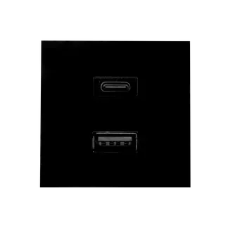 Shelly · Unterputz Zubehör · USB · Charger schwarz Shelly · Unterputz Zubehör · USB · Charger schwarz