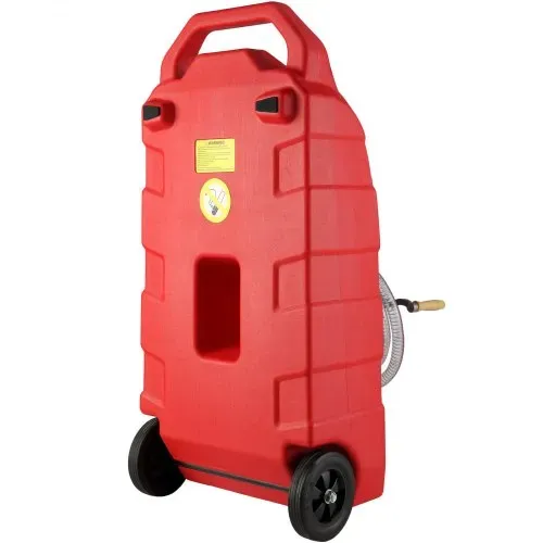 VEVOR Kraftstofftrolley 60L Kraftstoffkanister Benzinkanister PE 460x533x930mm Gaskraftstofftankbehälter 7,8 L/min Max. Durchfluss Ersatzkanister Benzintank Geeignet für Diesel, Schmieröl, Benzin – Bild 9
