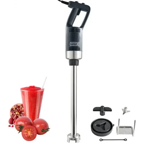 VEVOR Pürriermixer Elektrische Stabmixer 500 W, Hochleistungs-Pürierstab Einstellbar 4000-18000 U/min, Edelstahl Mehrzweck Stabmixer 855 mm Abnehmbarer Rührstab, inkl. Wandhaken & Ersatzklingenkopf VEVOR Pürriermixer Elektrische Stabmixer 500 W, Hochleistungs-Pürierstab Einstellbar 4000-18000 U/min, Edelstahl Mehrzweck Stabmixer 855 mm Abnehmbarer Rührstab, inkl. Wandhaken & Ersatzklingenkopf