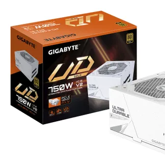 GIGABYTE UD750GM PG5 V2 ICE Netzteil – PCIe Gen 5.1, 80 PLUS Gold, Vollmodulares Design, 120-mm-Lüfter, ATX 3.1-kompatibel, EU-Stecker GIGABYTE UD750GM PG5 V2 ICE Netzteil – PCIe Gen 5.1, 80 PLUS Gold, Vollmodulares Design, 120-mm-Lüfter, ATX 3.1-kompatibel, EU-Stecker