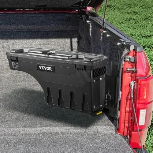 VEVOR LKW-Ladeflächen-Aufbewahrungsbox, Abschließbarer Koffer, 25 L ABS-Radkasten-Werkzeugkasten, Wasserdicht & Langlebig, Kompatibel mit Ford F-150 2015–2021 R, LKW-Ladefläche Aufbewahrungsbox – Bild 7
