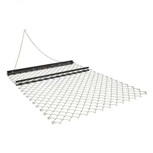 VEVOR Schleppegge, 1520x1240x57mm, Kettenegge aus Q235-Stahl, UTV-Traktoraufsätze zum Einebnen von Landschaften oder zur Rasenvorbereitung, Wiesenegge für Kiesauffahrten, Bauernhof, Feldgarten – Bild 10