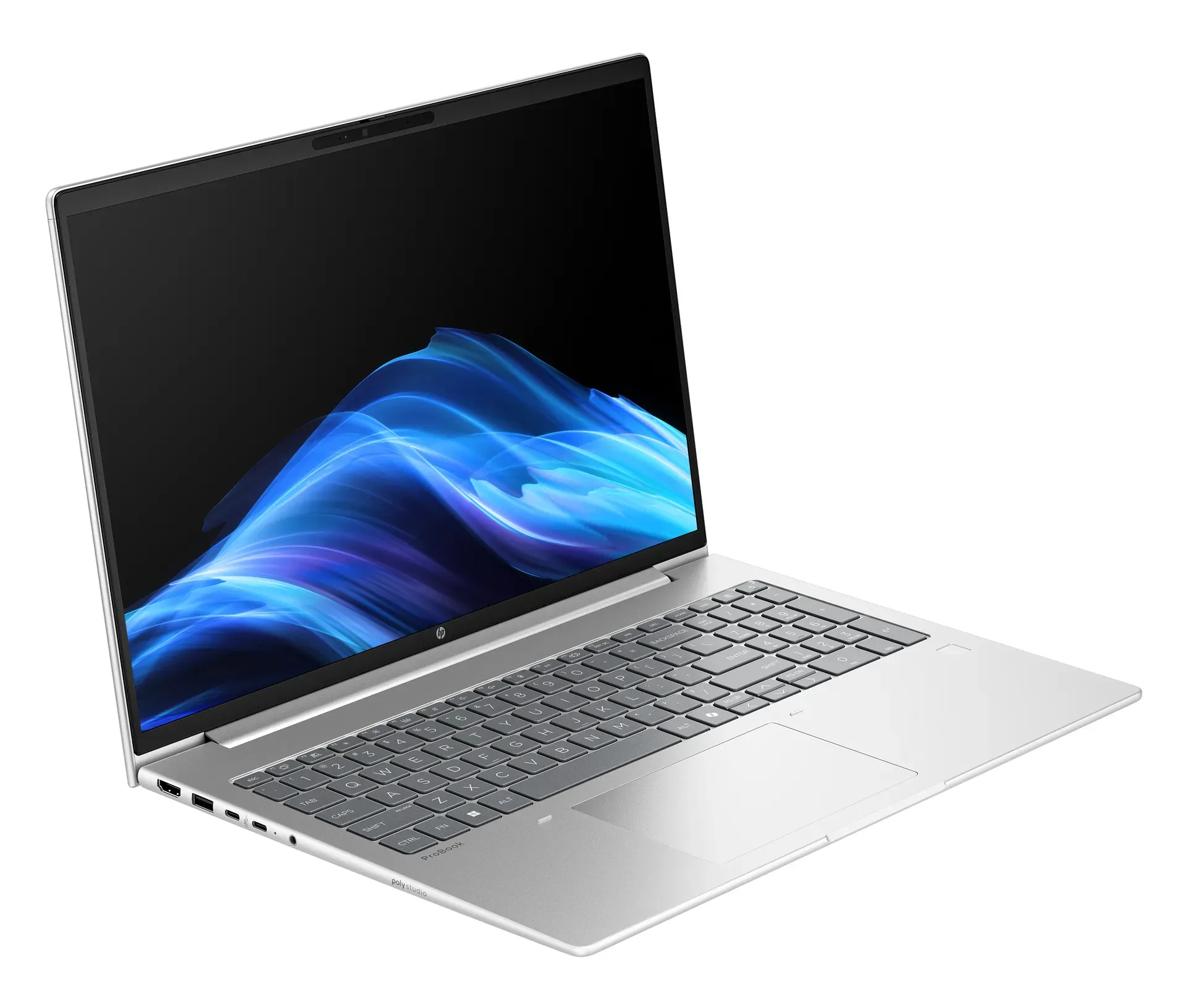 HP ProBook 4 G1i AI Intel Core Ultra 7 255U Laptop 40,6 cm (16") WUXGA 24 GB DDR5-SDRAM 512 GB SSD Wi-Fi 7 (802.11be) Windows 11 Pro AI PC Silber – Bild 2