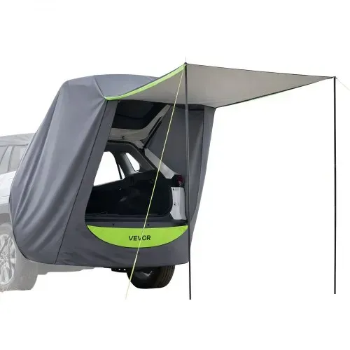 VEVOR Heckklappenzelt Autozelt (1,5 x 1,5 m Hauptzelt), Wasserdichtes (PU2000 mm) Campingzelt mit Sonnensegel & Tragetasche, SUV-Heckzelt für Camping Wandern Outdoor-Aktivitäten Tragbar – Bild 8