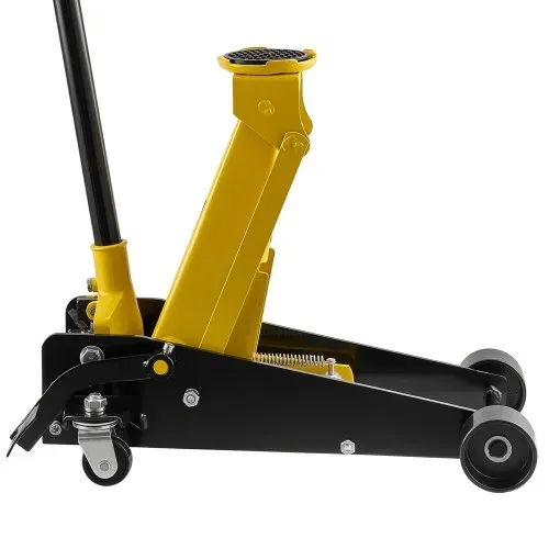 VEVOR Hydraulischer Rangierwagenheber 3 t Tragkraft, Flacher Wagenheber aus Stahl mit Einkolben-Schnellhubpumpe & Fußpedal, Autoheber für SUVs Pickups, 13 bis 50 cmHubbereich, Rennwagenheber – Bild 9