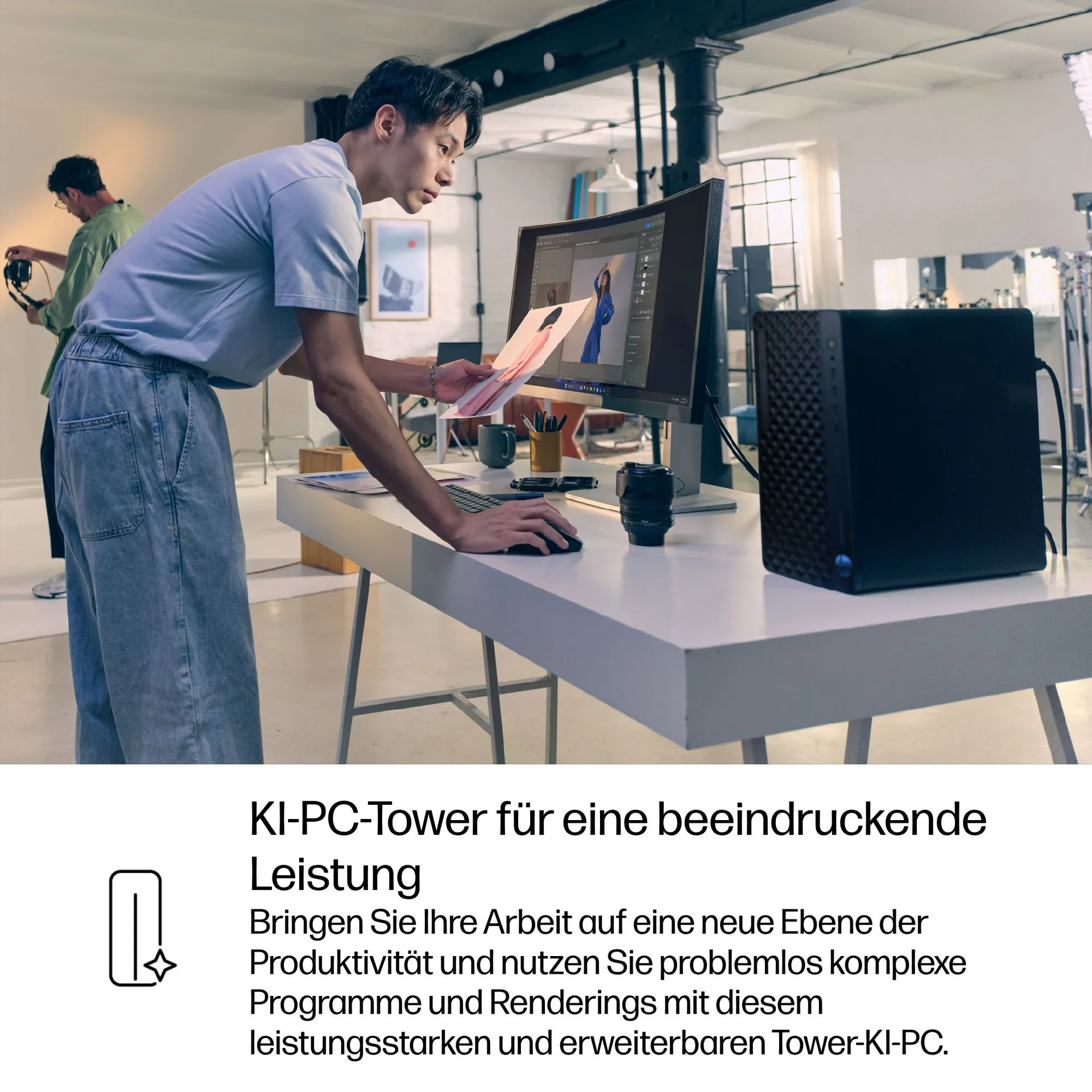 HP EliteDesk 8 Tower G1i AI Intel Core Ultra 9 285 64 GB DDR5-SDRAM 1 TB SSD NVIDIA GeForce RTX 3050 Windows 11 Pro PC AI PC Schwarz – Bild 7