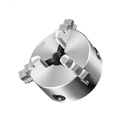 VEVOR Drehbankfutter K11-160 160mm Dreibackenfutter HT300-Material 3 Backenfutter Klemmbereich 3,5–160mm 3-Backen, 20Cr, ≥53HRC φ45mm Bohrung Spannfutter Drechselbank Selbstzentrierend – Bild 10