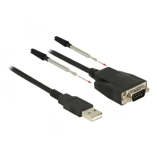 USB 2.0 Adapter, USB-A Stecker > Seriell RS-232 Stecker USB 2.0 Adapter, USB-A Stecker > Seriell RS-232 Stecker